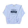 Crew Sweatshirt (College Mascot's) - Ash/Navy